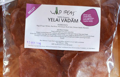 Organic Yellai Vadaams – Ragi (Finger Millet)