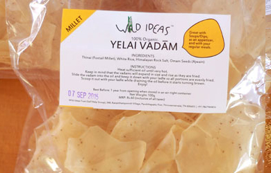 Organic Yellai Vadaams – Thinai (Foxtail Millet)