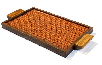 Vazhaipoo Weave Small Pearl Tray