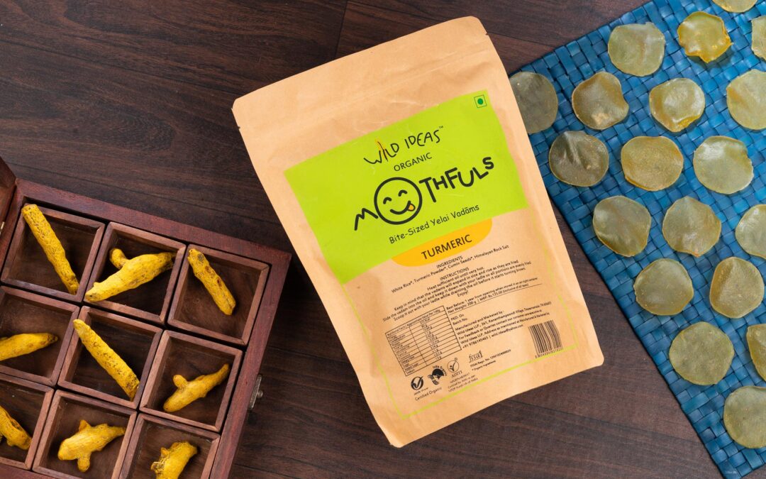 Mouthfuls – Turmeric, Mini Yelai Vadam